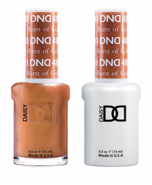 Picture of DND DUO GEL - #481 BURST OF GOLD