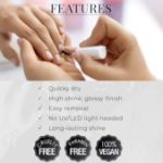 Picture of Seche Vite Dry Fast Top Coat Professional Kit, 4 oz Refill & 0.50 oz