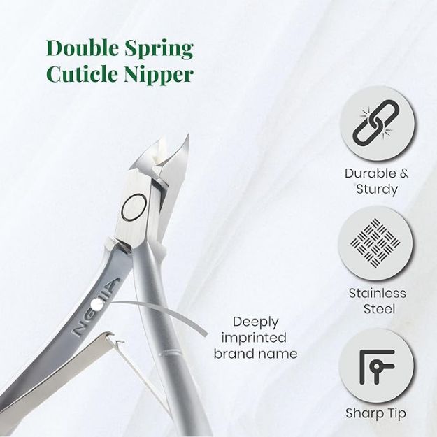 Picture of NGHIA Cuticle Nipper - D-03 (Stainless Steel) Jaw 16